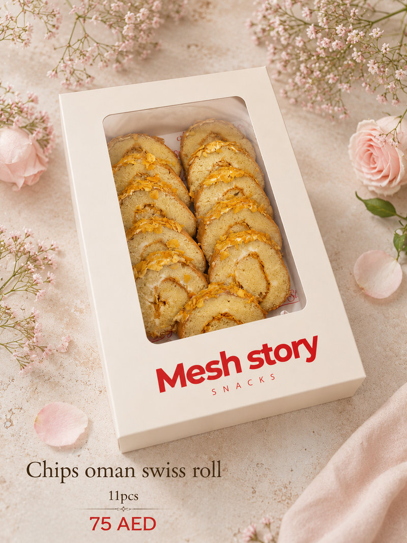 Chips Oman Swiss Roll - 11 pcs