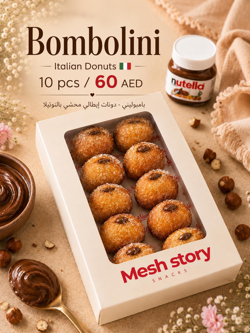 Bombolini Italian Donuts - 10 pcs