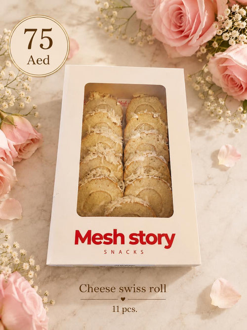 Cheese Swiss Roll - cheese swissroll 11pc box