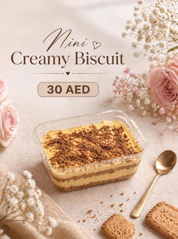 Mini Cold Creamy Biscuit - mini creamy biscuit dessert tray